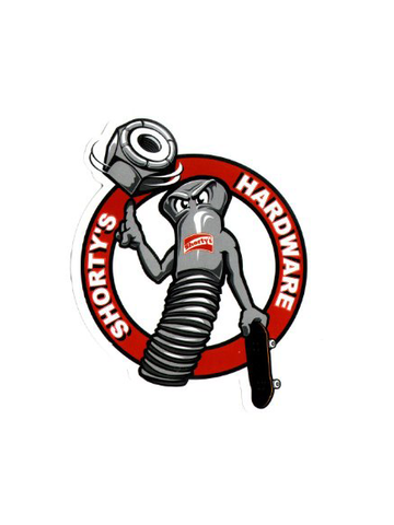 Shorty's Hardware Spinning Nut Sticker