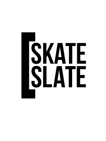 Skate Slate TV Logo Sticker