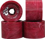 Cadillac Wheels Cruisers 70mm 80A Maroon Marble
