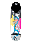 Welcome Chris Miller Left Eye On Catblood 2.0 Black/Silver Foil Deck 8.75"
