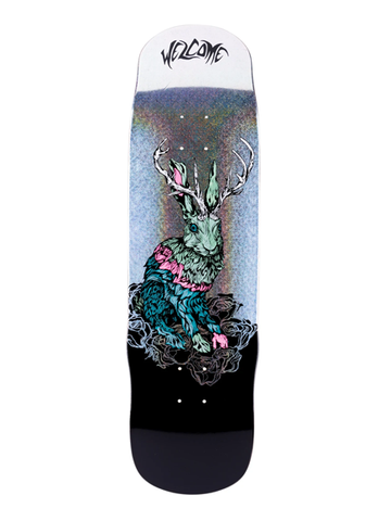 Welcome Daniel Vargas Thumper On Effigy Black/Glitter Foil Deck 8.8"