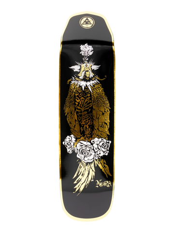 Welcome Nora Vasconcellos Peregrine On Wicked Queen Gold Foil Deck 8.6"
