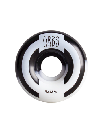 Welcome Orbs Wheels Apparitions Black/White 54mm 99a