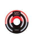 Welcome Orbs Wheels Apparitions Neon Coral/Black 53mm 99a