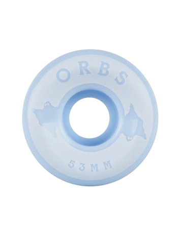 Welcome Orbs Wheels Solids Powder Blue 53mm 99a