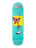 Welcome Puppet Master On Son Of Planchette Teal/White Dip Deck 8.38"