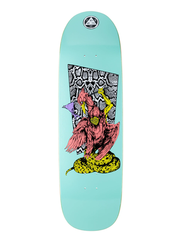 Welcome Twenty Eyes On Boline Teal Deck 9.25"