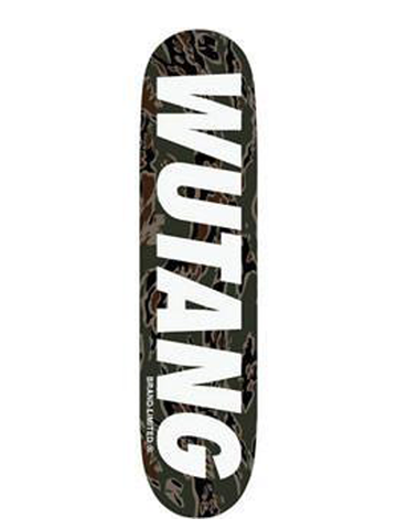 Wu Tang Camo Logo Deck 8" (Limited Edition)