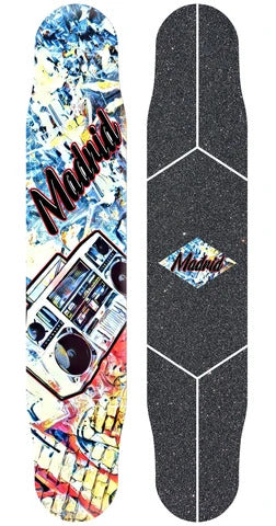 Madrid Longboards Dancer Fiberglass Boombox Deck 46"