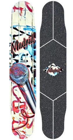 Madrid Longboards Dancer Fiberglass Microphone Deck 46"