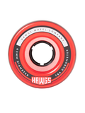 Hawgs Fattys 63mm 78a Wheels (Clear Red)