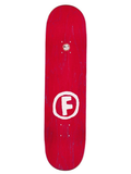 Foundation From the 90s Red Skateboard Deck 8"