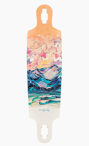 Landyachtz Longboard Drop Cat 38 Vibes Deck