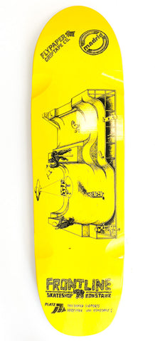 Madrid Deck Konstanz Skatepark Gnarwhal Shape Deck 9.125"