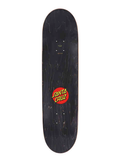 Santa Cruz Classic Dot Black Skateboard Deck 8.25"
