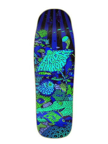 Santa Cruz Winkowski Aquatic Night Shaped Skateboard Deck 10"
