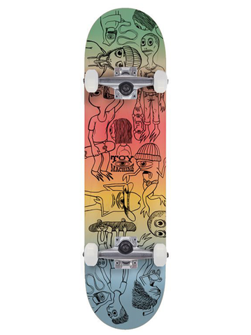 Toy Machine Characters Skateboard Complete 8"